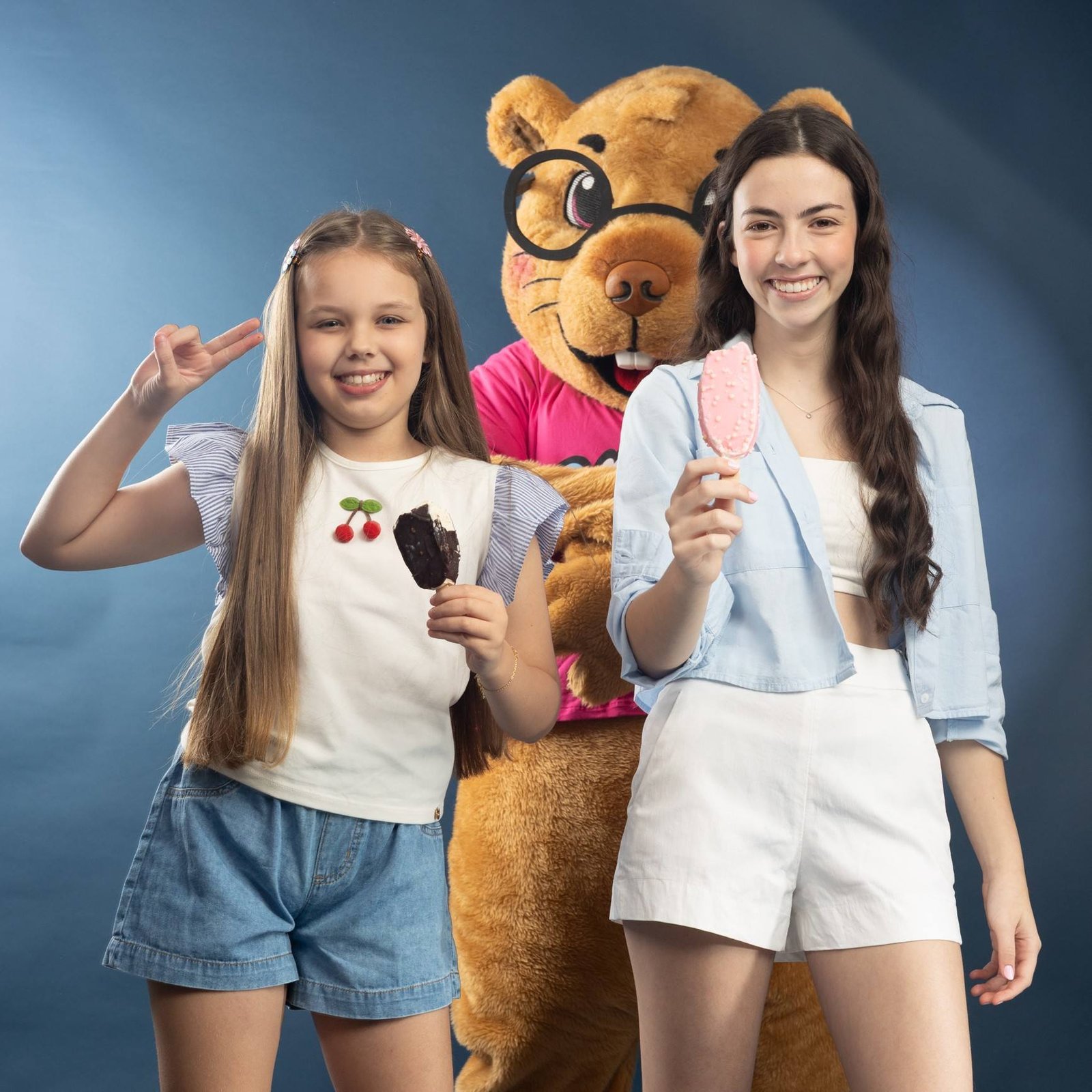 Captação em studio para campanha da Qmexe